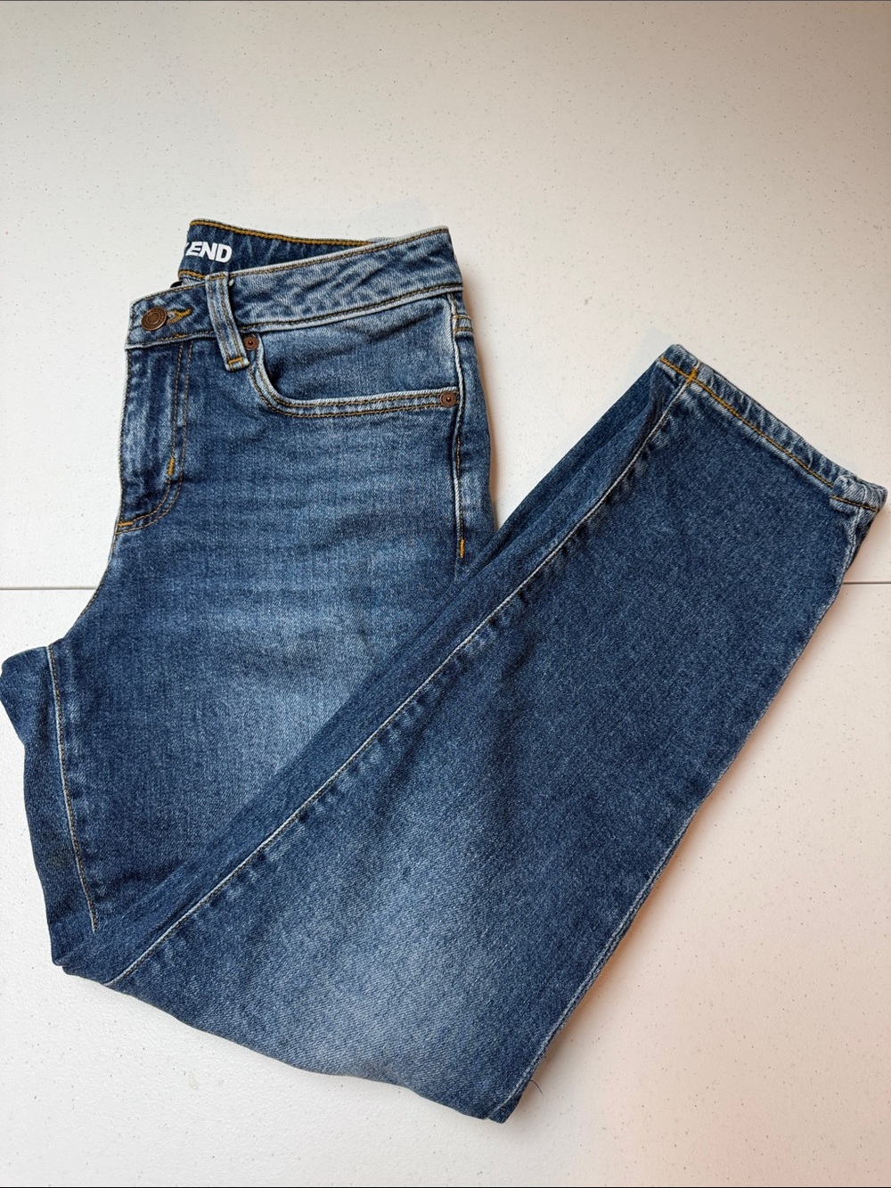 LAND’S END Girlfriend style Blue Denim Jeans